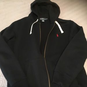 Polo Zip Up Hoodie